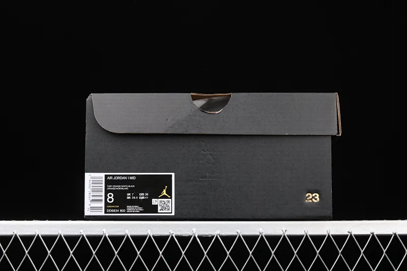All categories Air Jordan Jordan series basketball shoes Air Jordan 1 Mid Air Jordan 1 Mid AJ1 Joe 1 patent leather orange Zhongbang basketball shoes DD6834-802